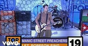 Manic Street Preachers - Let Robeson Sing (Top Of The Pops 2001)