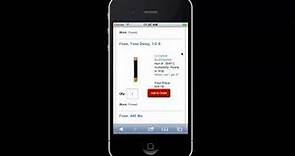 Grainger's Mobile Website - Custom Product Catalog