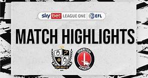 Port Vale 1-0 Charlton Athletic highlights