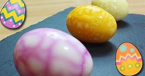 How To Make Easter Marble Eggs