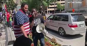 Dallas activist, others detained following incident at 'WalkAway Campaign' rally
