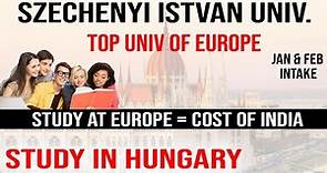 Széchenyi István University Gyor | Study in Hungary