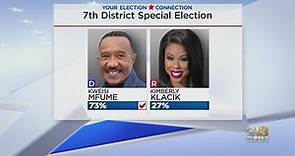 Kweisi Mfume Defeats Kimberly Klacik In Maryland's Special Election For The 7th Congressional Distri