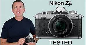 NIKON Zfc HANDS ON REVIEW - Nikons latest retro mirrorless camera tested and rated.