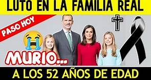 LUTO EN LA FAMILIA REAL! ASISTIO TODA LA REALEZA ESPAÑOLA A SU FUNERAL (Fallecio a los 52 años)