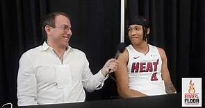 RJ Hampton Sit Down Interview | Miami Heat Media Day 2023