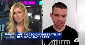 Watch CNBC's full interview with Affirm CEO Max Levchin
