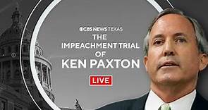 Ken Paxton impeachment trial live stream day 3