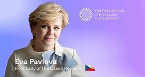 Eva Pavlova, First Lady of the Czech Republic
