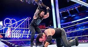 The best of Roman Reigns at WrestleMania