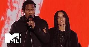2015 mtvU Woodie Awards: Zoe Kravitz & A$AP Rocky Introduce Big Sean | MTV