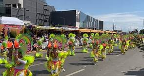 SINULOG GRAND PARADE 2023 STREET DANCING PERFORMANCE OF BAILES DE LUCES LA CASTELLANA - Negros Occidental