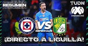 Resumen | Cruz Azul vs León | Liga Mx AP2022-Repechaje | TUDN