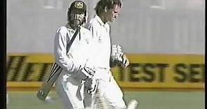 Ian Chappell slamming Aussie captain Allan Border for soft end to Day 1 5th Test Adelaide vs WI 1989