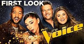 The Voice, Season 21: First Look | Ariana Grande is here!