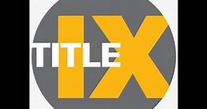 Title IX: New Sexual Harassment Regulations