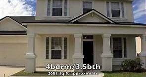 "Homes for Rent Jacksonville" 4BR/3.5BA by "Property Management Jacksonville FL"