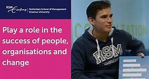 People Organizations & Change Master Programme at Rotterdam School of Management