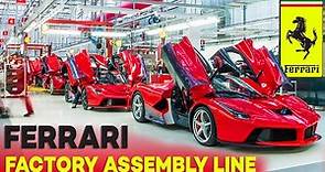 Ferrari Mega Factory! Assembly Line & Production Process (Supercars Mega Factories)