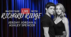 Jeremy Jordan and Ashley Spencer Talk Parenthood and More on BACKSTAGE LIVE with Richard Ridge