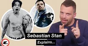 Sebastian Stan On Extreme Tommy Lee Transformation, Marvel & Star Wars | Explain This | Esquire