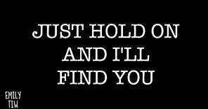 Lecrae – I'll Find You feat. Tori Kelly (Lyrics)