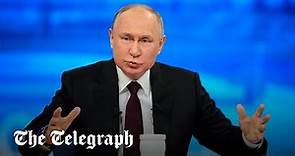 Watch: Putin holds first press conference since start of Ukraine war | English translation