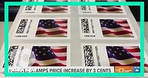 Forever Stamps now cost 3 cents more