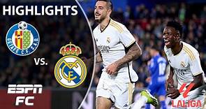 🚨 CLEAN SHEET 🚨 Getafe vs. Real Madrid | LALIGA Highlights | ESPN FC