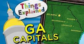 Things Explained Things Explained | Georgia's 5 Capital Cities