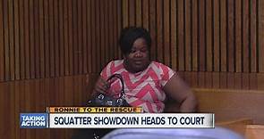 Squatter showdown heads to court