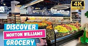 🇺🇸 Discover Morton Willams Grocery Store in New York City, USA [4k Video]
