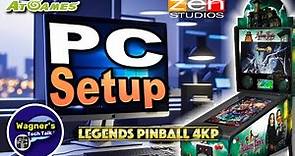 AtGames Legends Pinball 4K OTG PC Setup Guide + Pinball M/FX Setup