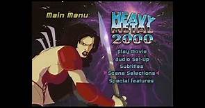 Heavy Metal 2000 DVD Menu