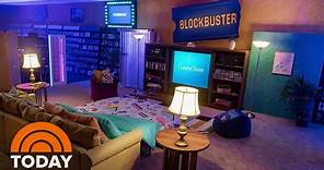 Host A Slumber Party At The World’s Last Blockbuster Store | TODAY