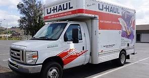 15' U Haul Truck Video Review Rental Box Van Rent Pods How To