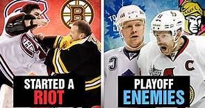 The Most INTENSE Rivalries In NHL History!