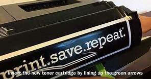 How to Replace Your Lexmark MS310d Toner Cartridge