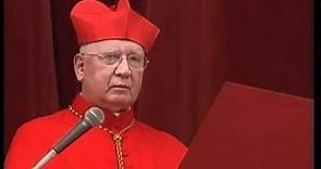 Habemus Papam: El cardenal Medina anunció quién era el nuevo Papa