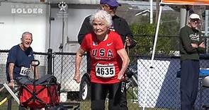 105-year-old Louisiana woman sets world record in 100-meter dash