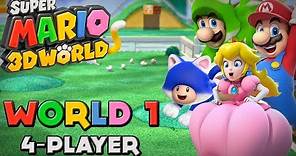 Super Mario 3D World - World 1 (4-Player)