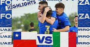 Highlights: Cile-Italia 0-3 - Under 15 (26 aprile 2022)