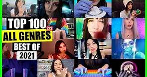 ASMR / BEST OF 2021 (All Genres) / TOP 100 / Part 2 of 2 / ASMR Charts