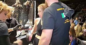 Heidi Miller, 51 year old MMA debut, walkout.