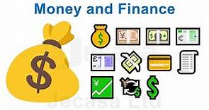 Emoji Meanings Part 37 - Money and Finance | English Vocabulary