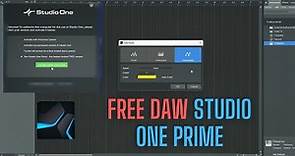 Studio One Demo EXPIRED | Trying Studio One PRIME | Making Beat WIth FREE DAW Studio One Prime