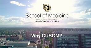 Why University of Colorado School of Medicine?