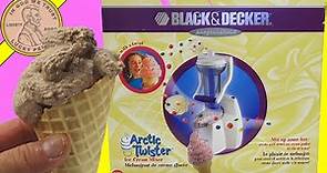 Arctic Twister Soft Serve Ice Cream Mixer Demonstration