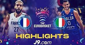 France 🇫🇷 - Italy 🇮🇹 | Quarter-Final | Game Highlights - FIBA #EuroBasket 2022