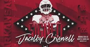 Welcome to Arkansas || Jacolby Criswell Highlights
